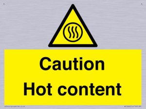 Caution Hot content